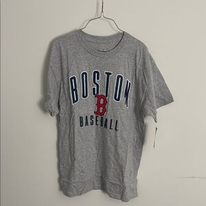 Gray Boston red sox Baseball T-Shirt